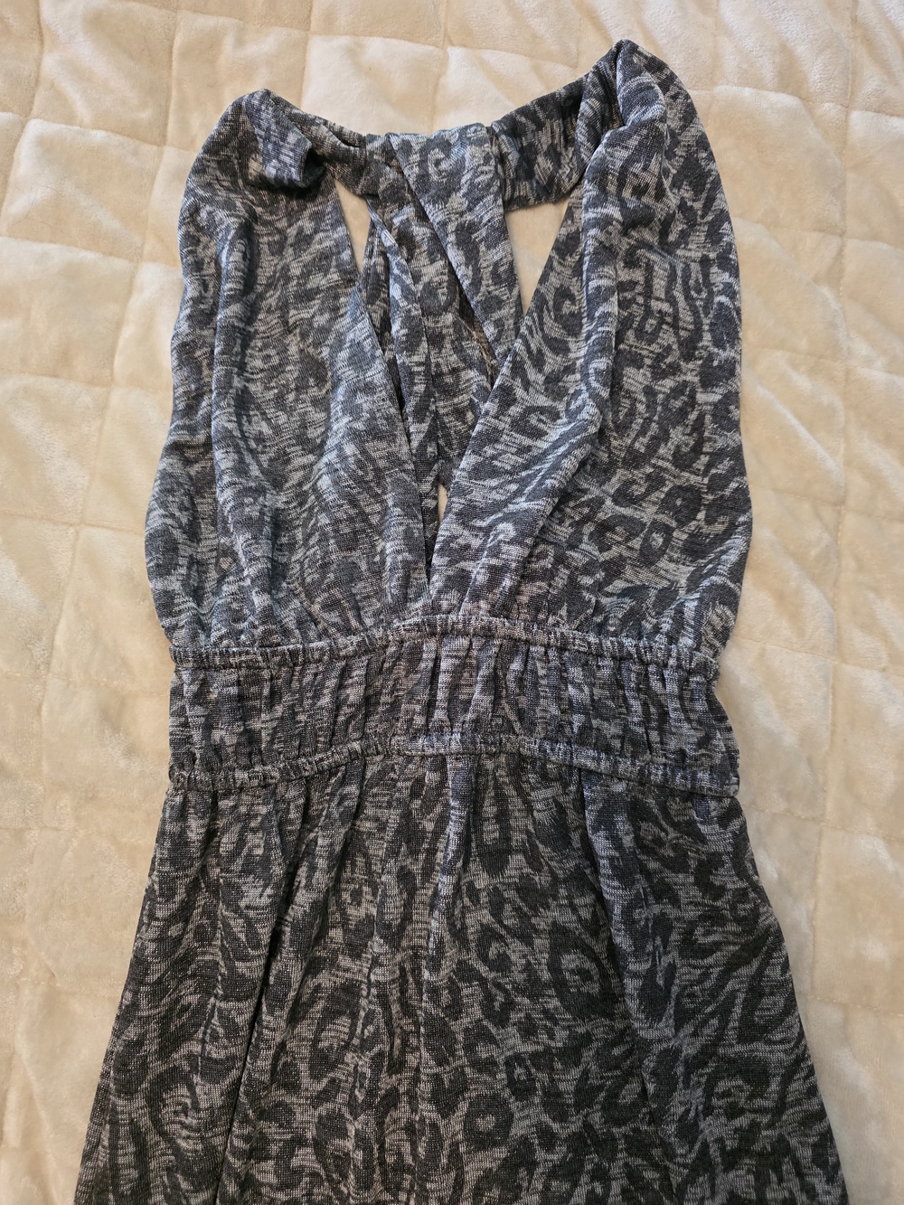 Super Cute Silvery Grey Maxi Dress